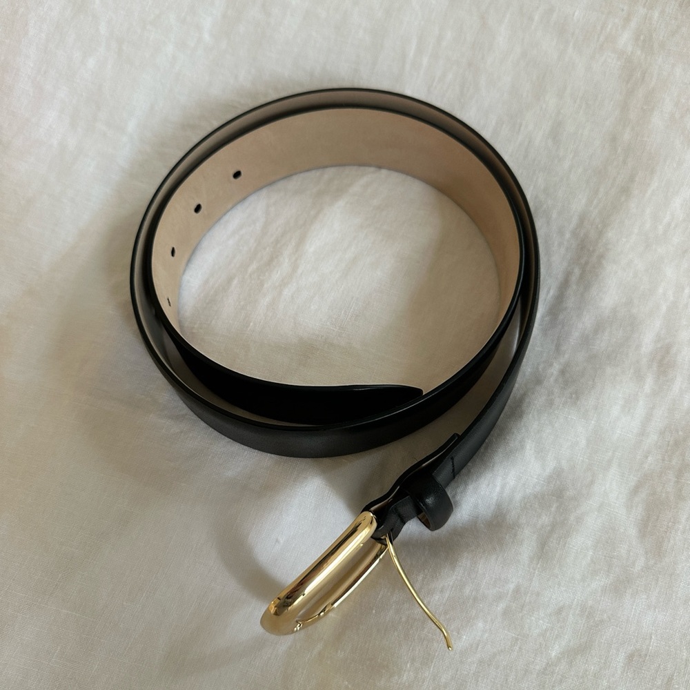 Kennedy Belt in Black & Gold
B-Low the Belt — NWOT